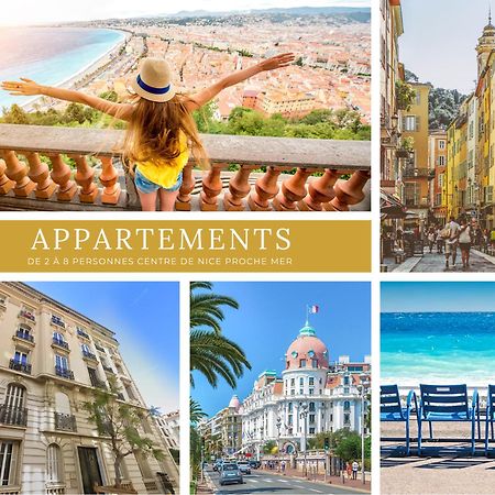 Appartements Nice Centre Proche Mer Carre D'Or Luaran gambar