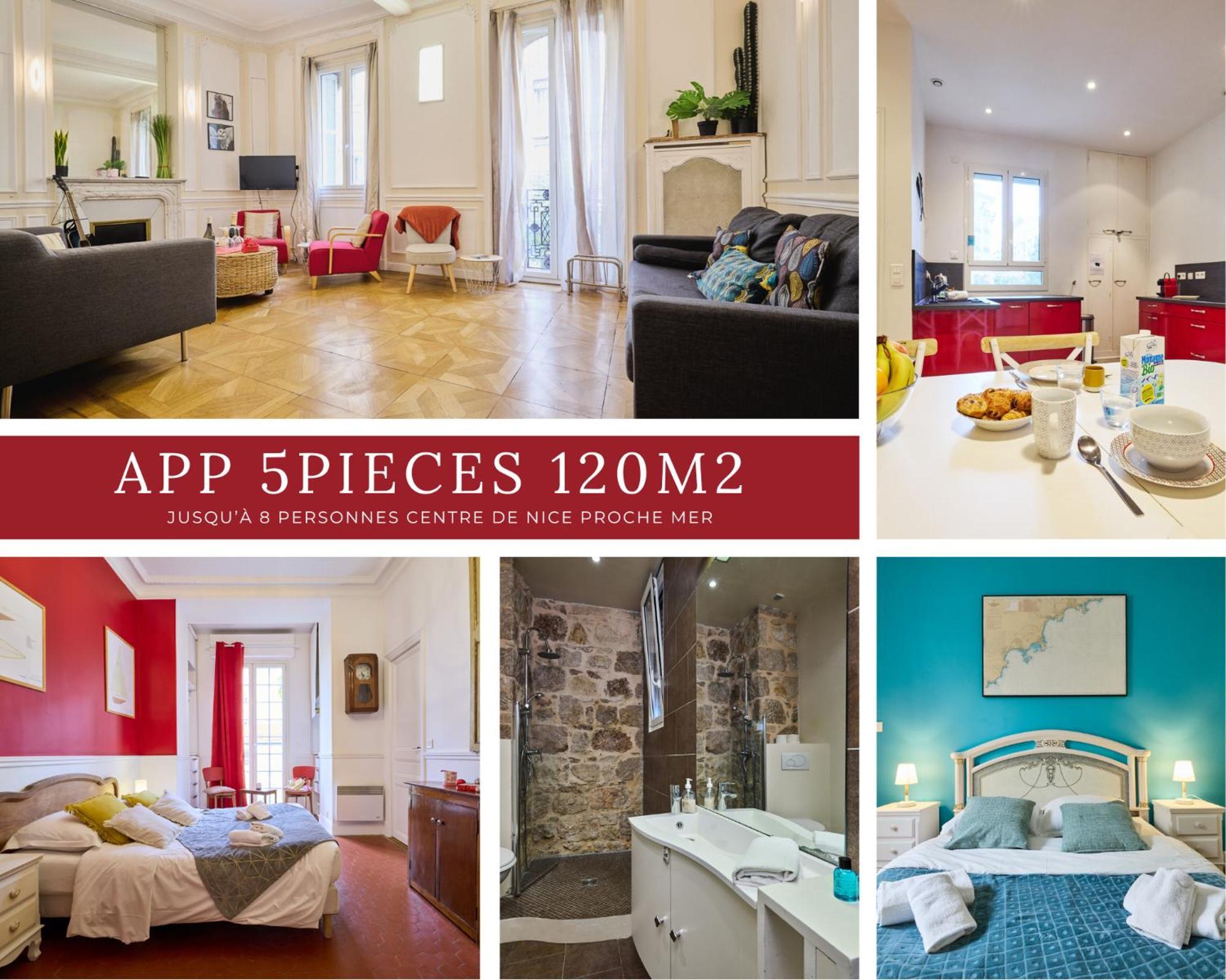 Appartements Nice Centre Proche Mer Carre D'Or Luaran gambar